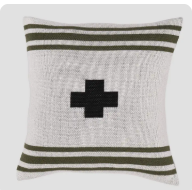 Load image into Gallery viewer, In2Green Swiss Cross Pillow
