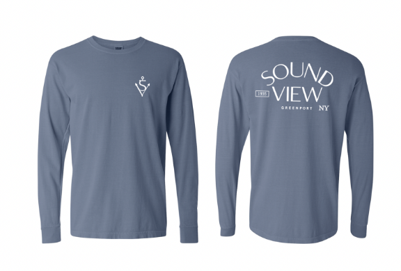 Sound View Long Sleeve Pocket Tee