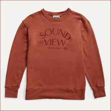 Load image into Gallery viewer, Sound View Logo Hemp Sweatshirt x Jungmaven
