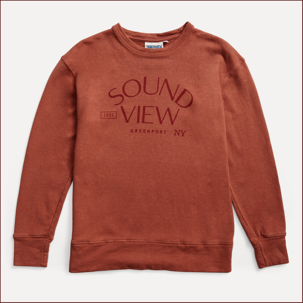 Sound View Logo Hemp Sweatshirt x Jungmaven